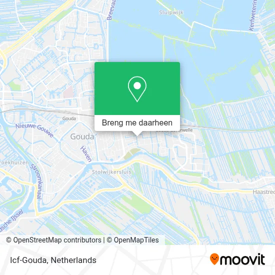 Icf-Gouda kaart
