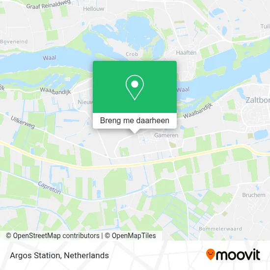 Argos Station kaart