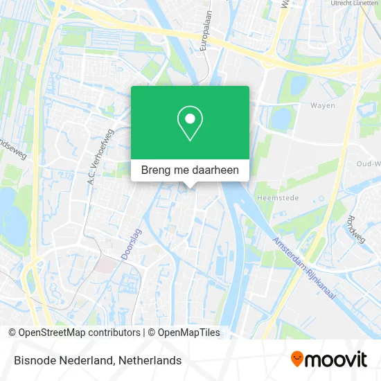 Bisnode Nederland kaart