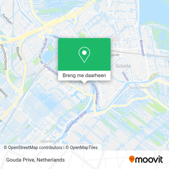Gouda Prive kaart