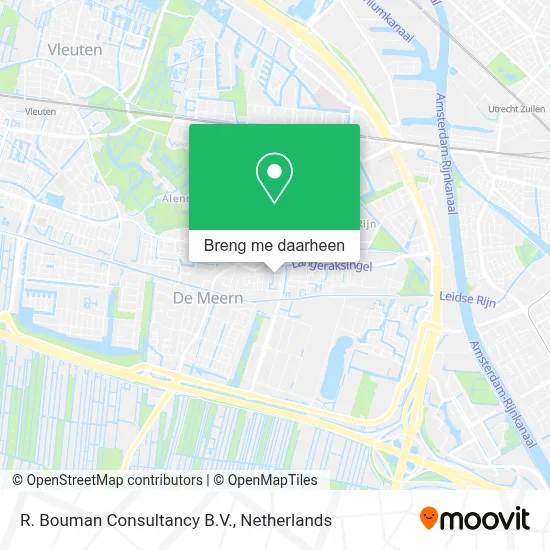 R. Bouman Consultancy B.V. kaart