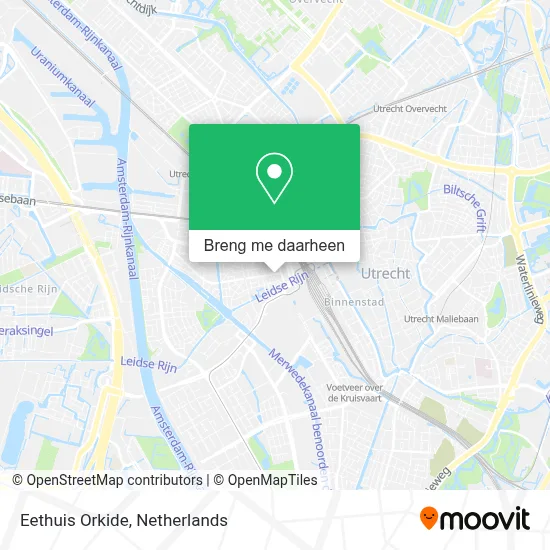 Eethuis Orkide kaart