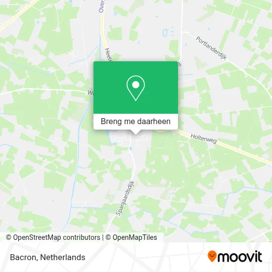 Bacron kaart