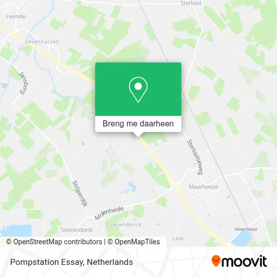Pompstation Essay kaart