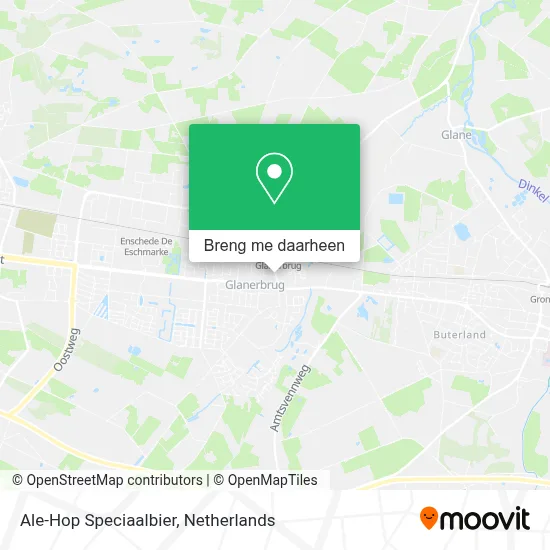 Ale-Hop Speciaalbier kaart