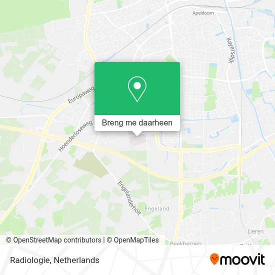 Radiologie kaart