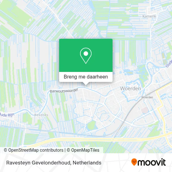 Ravesteyn Gevelonderhoud kaart