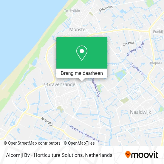 Alcomij Bv - Horticulture Solutions kaart