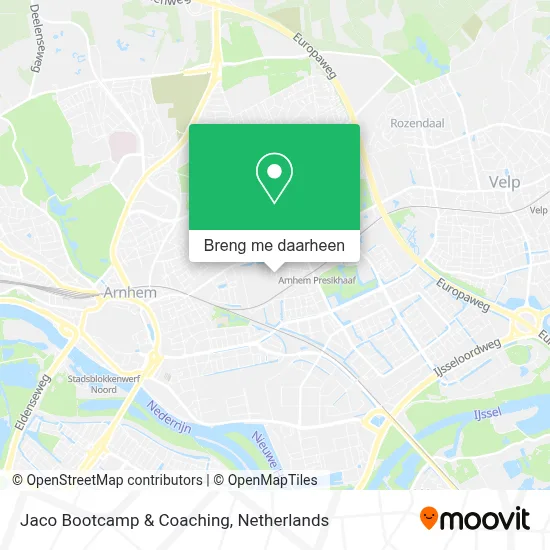 Jaco Bootcamp & Coaching kaart
