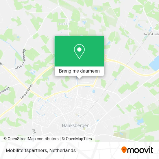 Mobiliteitspartners kaart