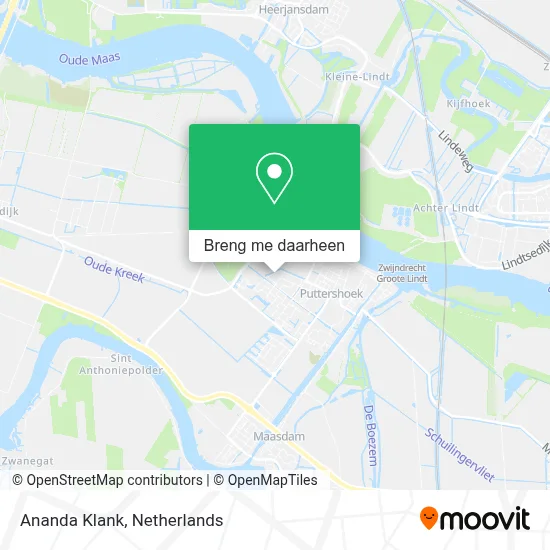 Ananda Klank kaart