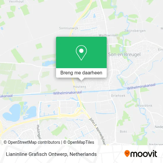 Lianinline Grafisch Ontwerp kaart