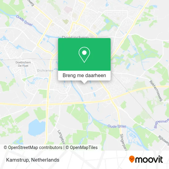 Kamstrup kaart