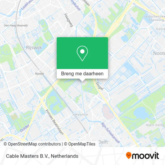 Cable Masters B.V. kaart
