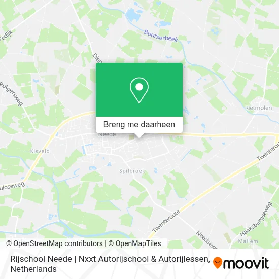 Rijschool Neede | Nxxt Autorijschool & Autorijlessen kaart