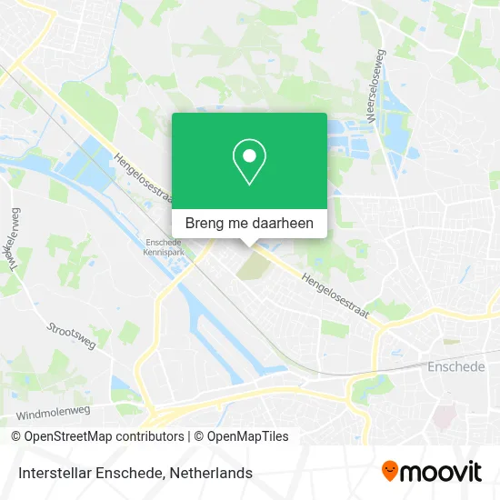 Interstellar Enschede kaart