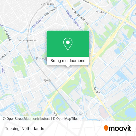 Teesing kaart