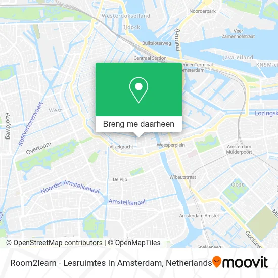 Room2learn - Lesruimtes In Amsterdam kaart