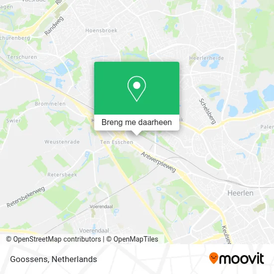 Goossens kaart