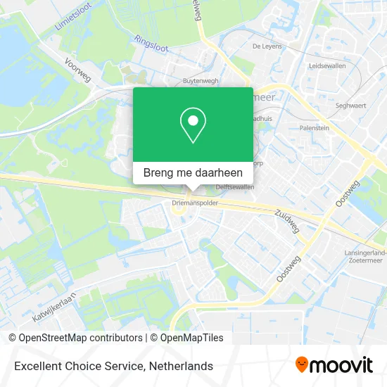 Excellent Choice Service kaart