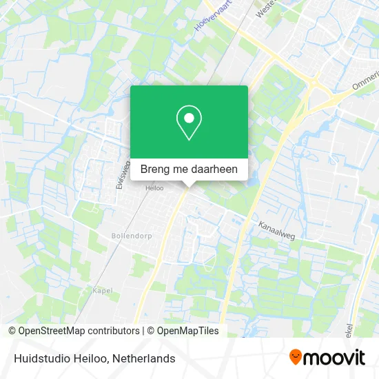 Huidstudio Heiloo kaart