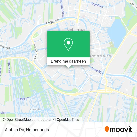 Alphen Dc kaart