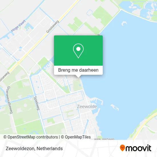 Zeewoldezon kaart
