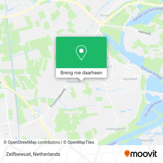 Zelfbewust kaart