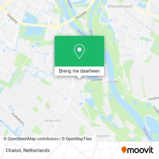 Chalon kaart