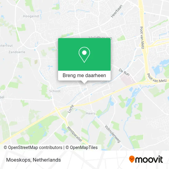 Moeskops kaart
