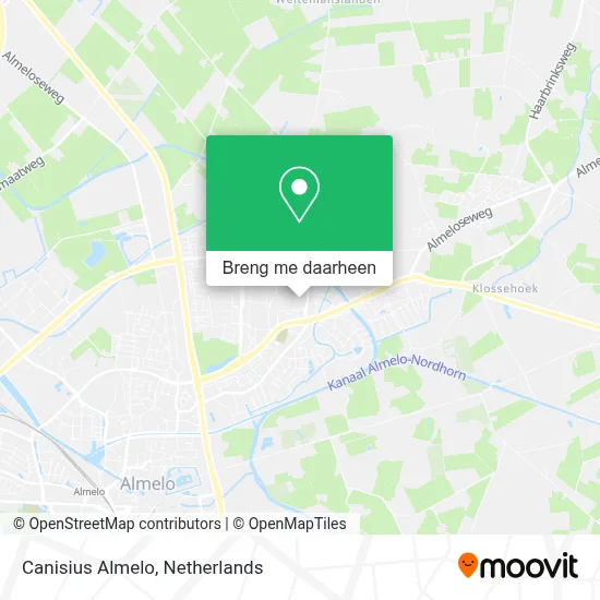Canisius Almelo kaart