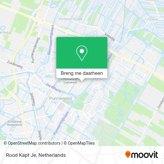 Rood Kapt Je kaart