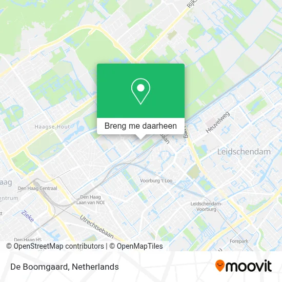 De Boomgaard kaart
