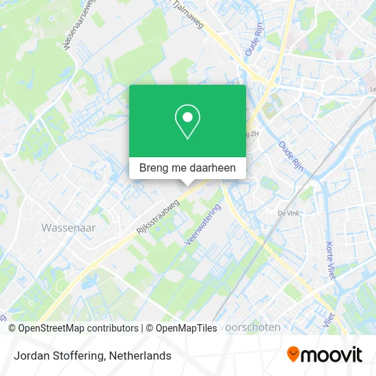 Jordan Stoffering kaart