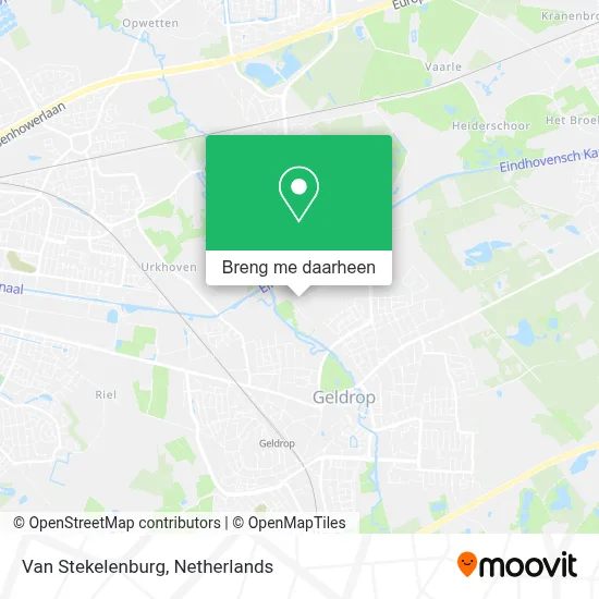Van Stekelenburg kaart