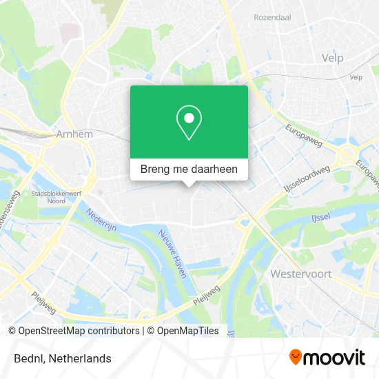 Bednl kaart