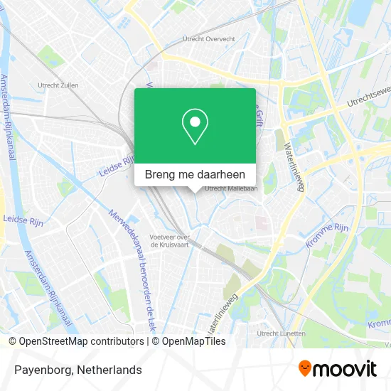 Payenborg kaart