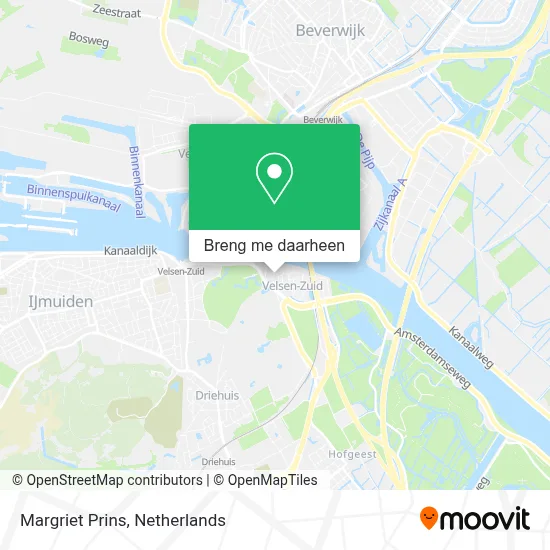 Margriet Prins kaart