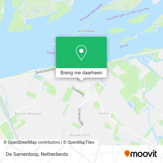 De Samenloop kaart