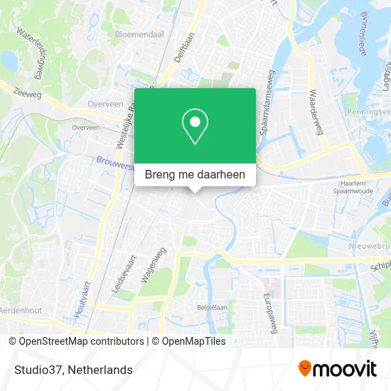 Studio37 kaart