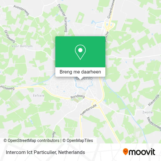 Intercom Ict Particulier kaart