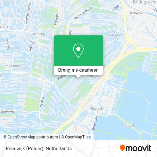 Reeuwijk (Polder) kaart