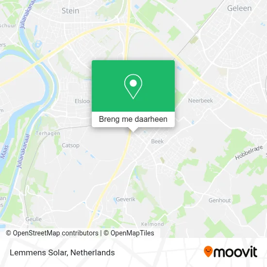 Lemmens Solar kaart