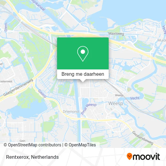 Rentxerox kaart