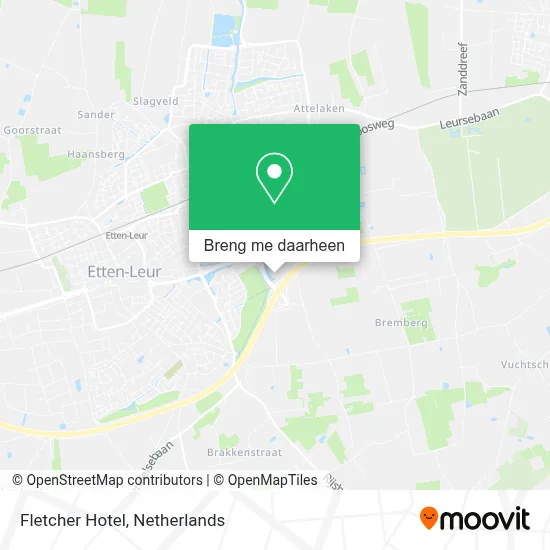 Fletcher Hotel kaart