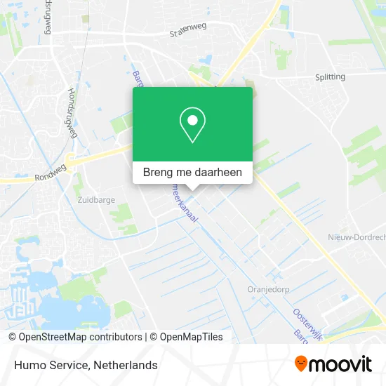 Humo Service kaart