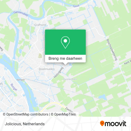Jolicious kaart