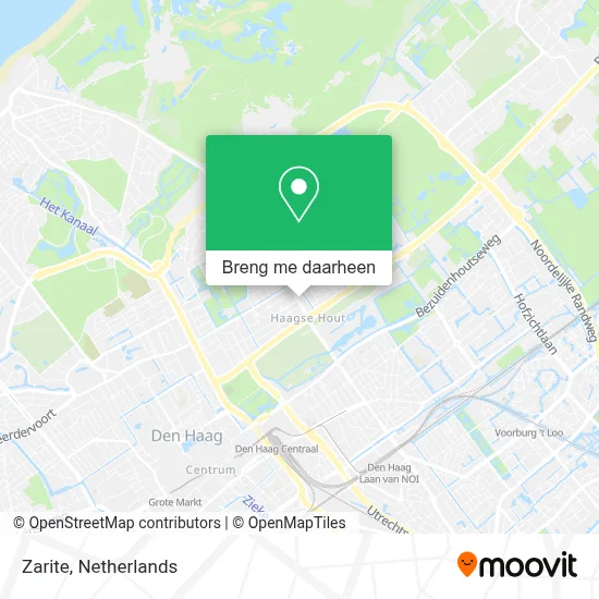 Zarite kaart