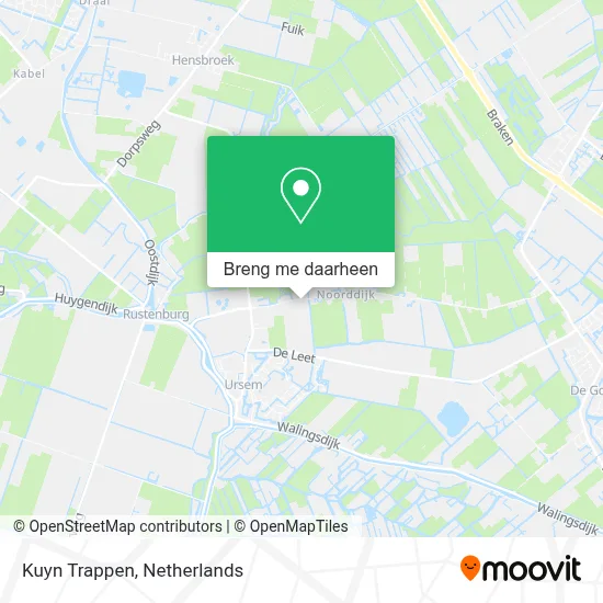 Kuyn Trappen kaart
