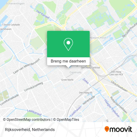 Rijksoverheid kaart